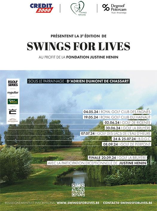 Swings for lives - Royal Golf Club du Hainaut