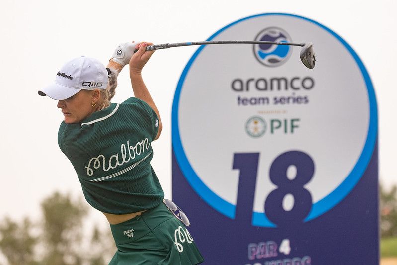 Charley Hull domineert Aramco Series Riyadh - Blog