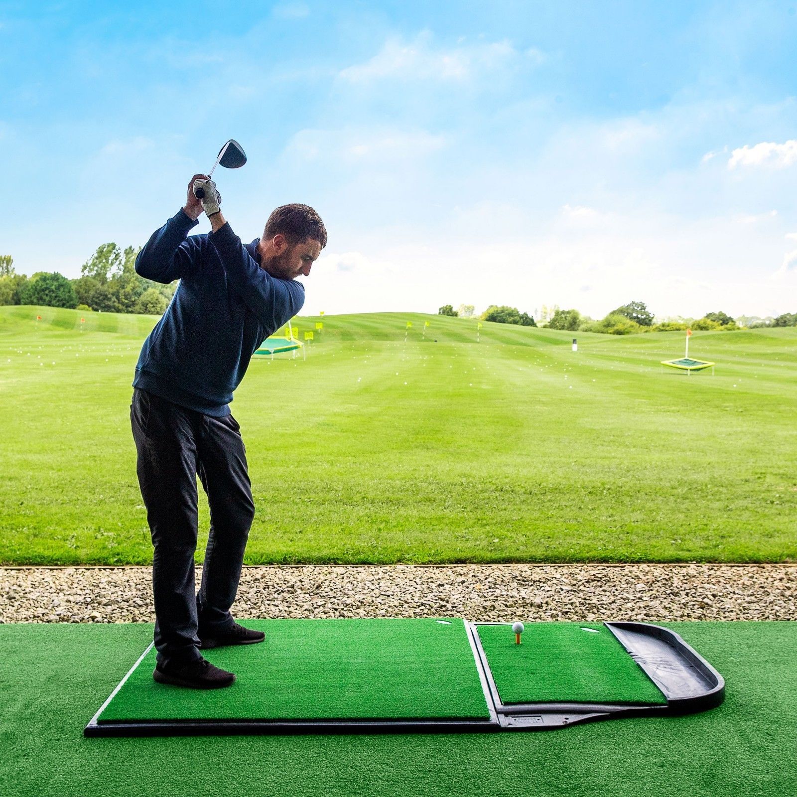 King of the driving range