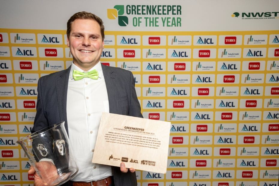 Gaëtan Lits van Bois d’Arlon Greenkeeper of the Year 2024 - Blog