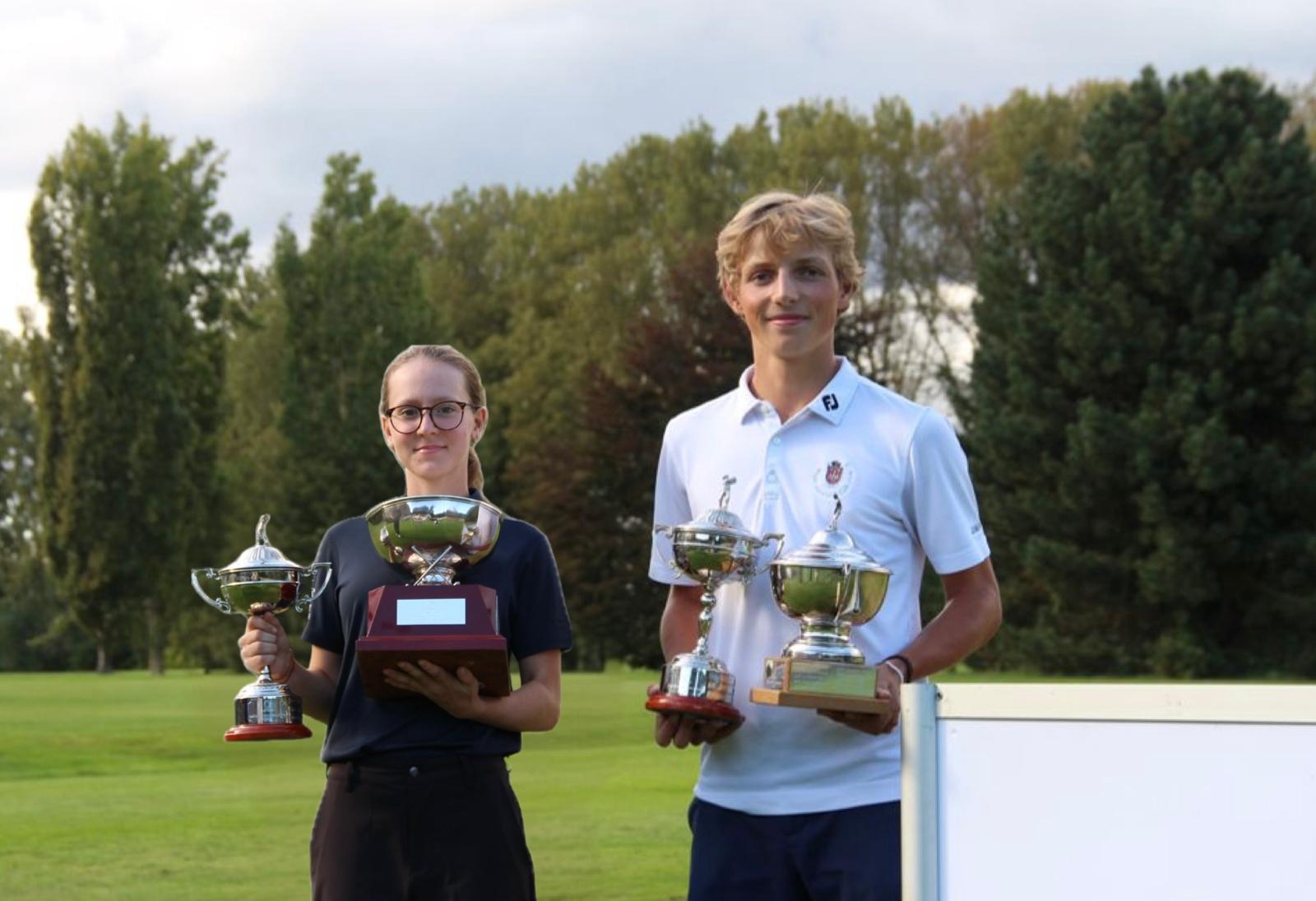 Sebastien de Vooght en Mirthe Waumans kronen zich tot GV amateurkampioenen  - Blog