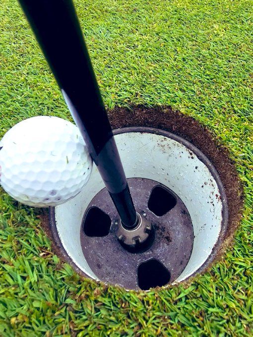 Toch een hole-in-one? 