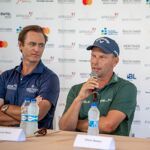 Nicolas Colsaerts op het voorfront van AfrAsia Bank Mauritius Open