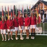 Senior Ladies Team Belgium 5de in EK