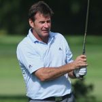 Nick Faldo liep vaak een virtuele ronde